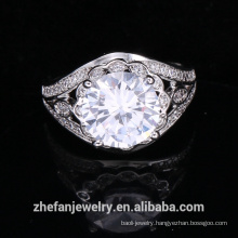 wholesale jewelry supplies china big round shape ring wedding accessories
